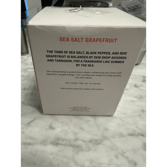 APOTHEKE Sea Salt Grapefruit Candle, 1 EA - Picture 3 of 6